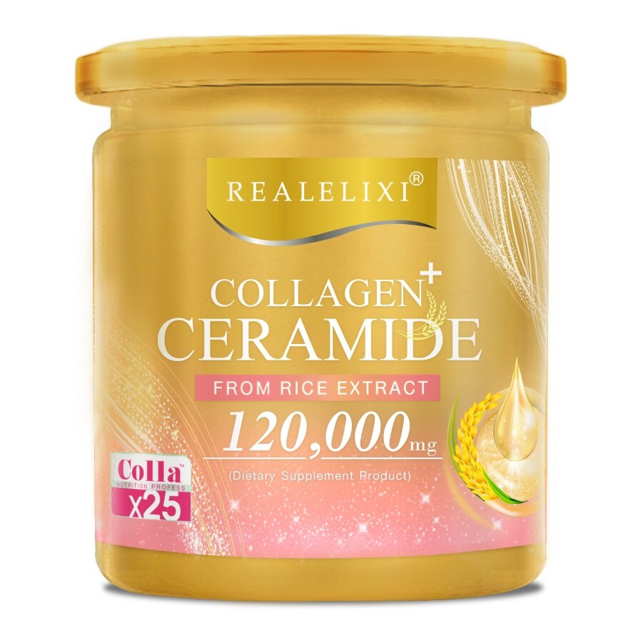 Real Collagen Plus Ceramide From Rice Extract 120,000 mg.