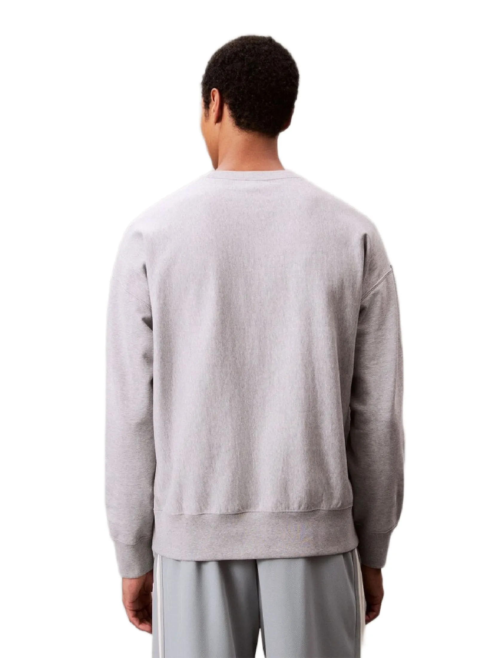CALVIN KLEIN Men s Relaxed Graphic Logo Sweatshirt Grey