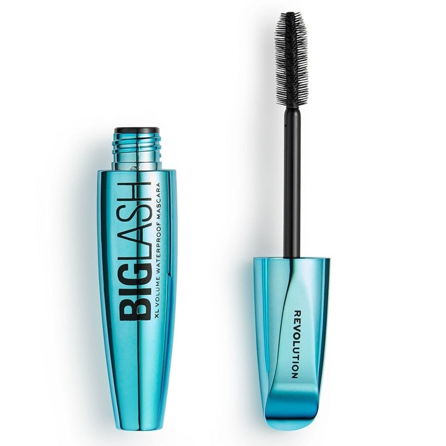 Makeup Revolution Biglash XL Volume Waterproof Mascara 8g. Black - Black