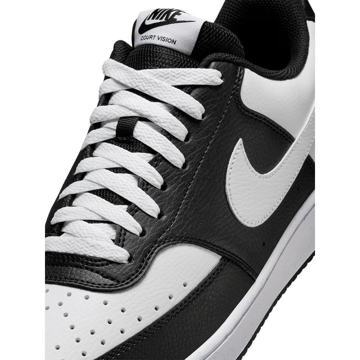 NIKE Court Vision Low Men Casual Shoes Black - NI083SH174EDTH