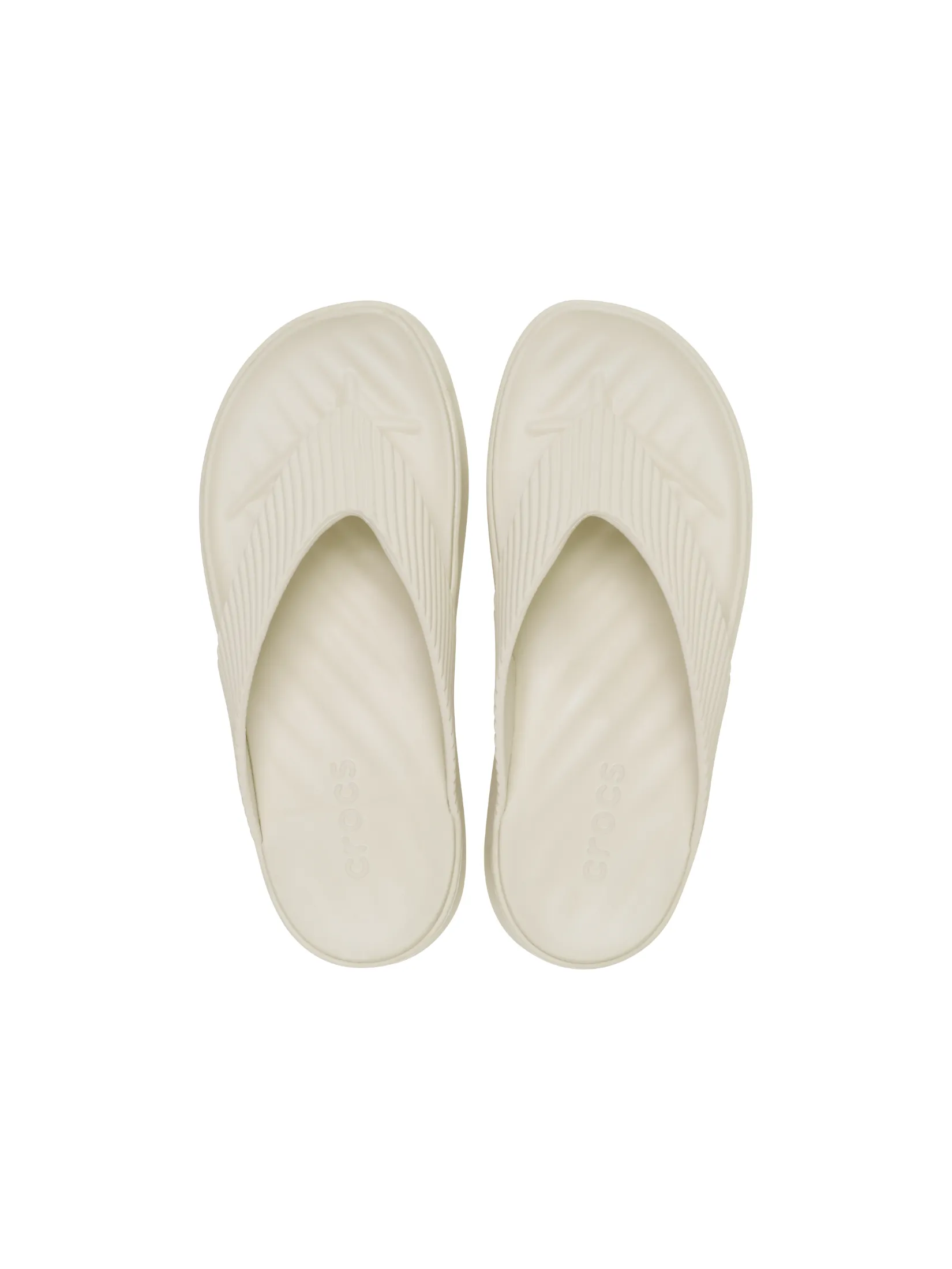 CROCS WOMEN'S  GETAWAY GROOVE PLATFORM FLIP - SANDSTONE