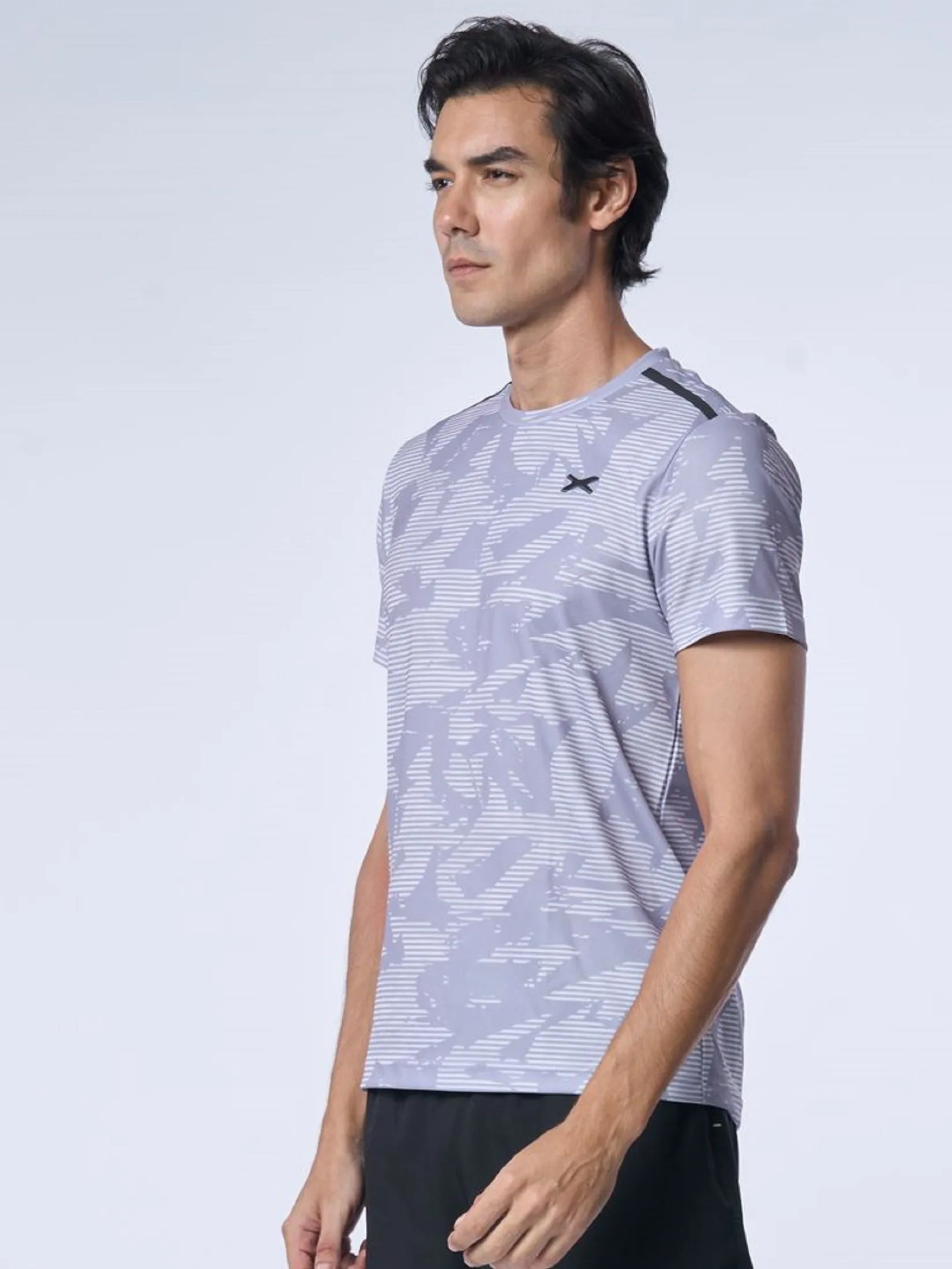 XOLO Grey MEN WILD LEAF T-SHIRT (040120)