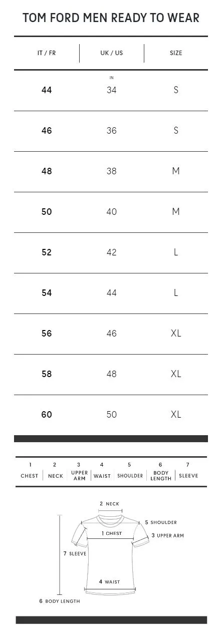 TOM FORD UNDERWEAR Men T-Shirt Cotton Crewneck Grey