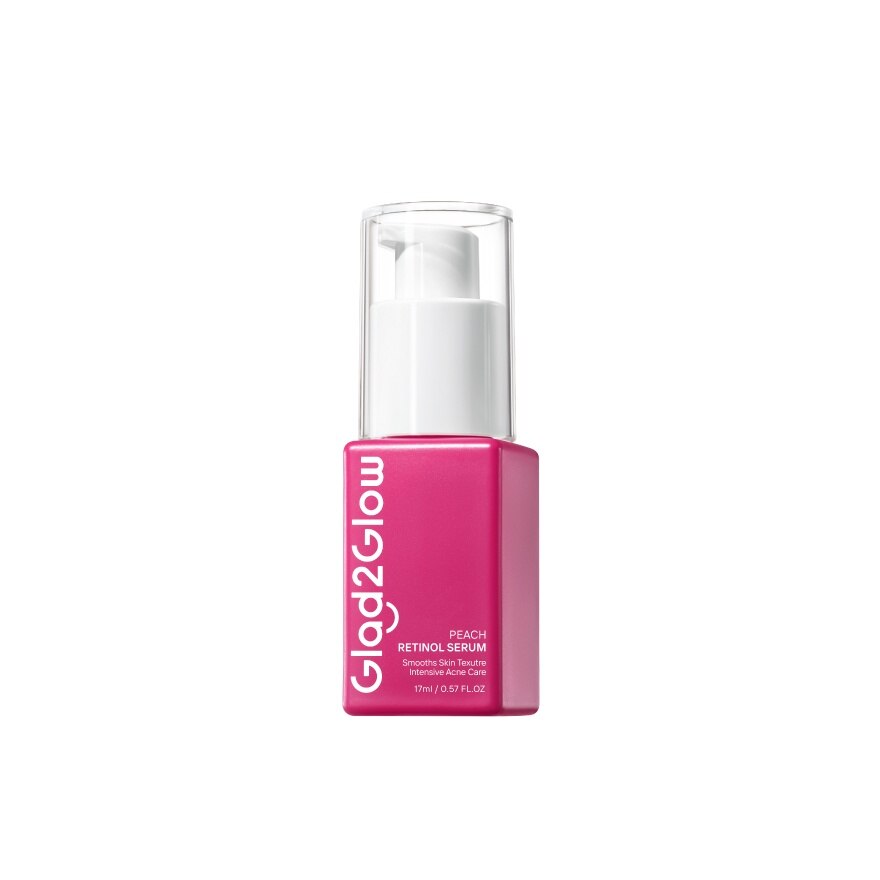 Glad2Glow Serum Peach Retinol 17 Ml. - Pink