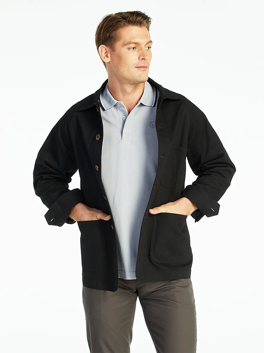 ELLE HOMME MEN JACKET MMJR701 - BLACK