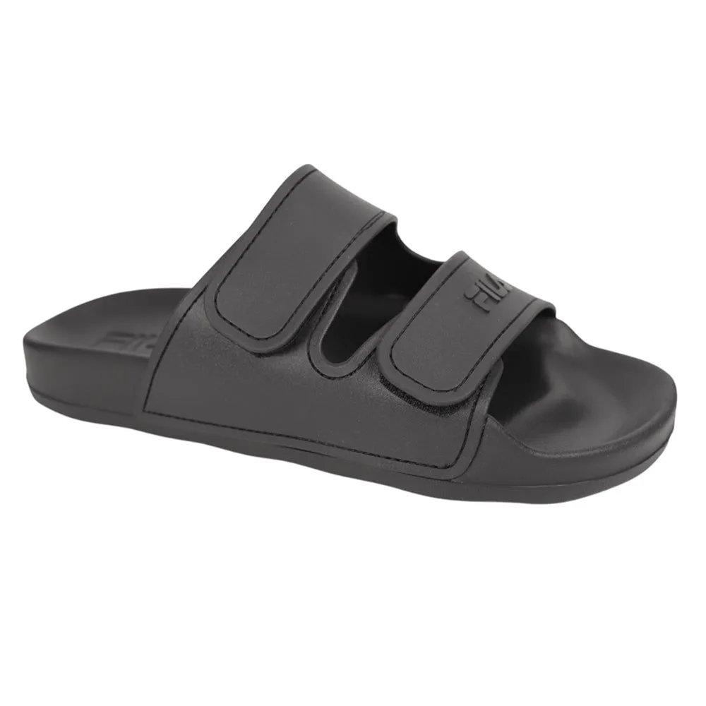 FILA Men Sandals Divine Black - FI039SH041ENTH