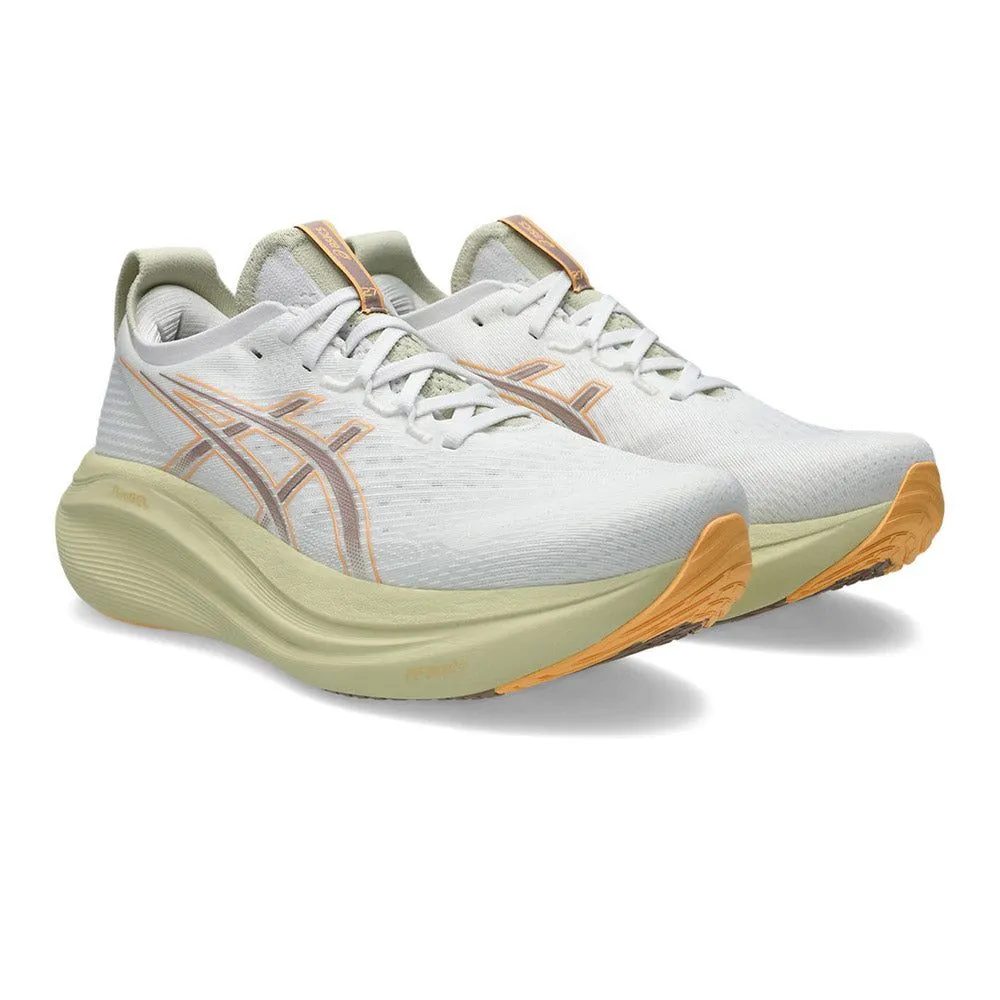 ASICS Gel-Nimbus 27 Wide Men Running Shoes White - AS206SH406ENTH