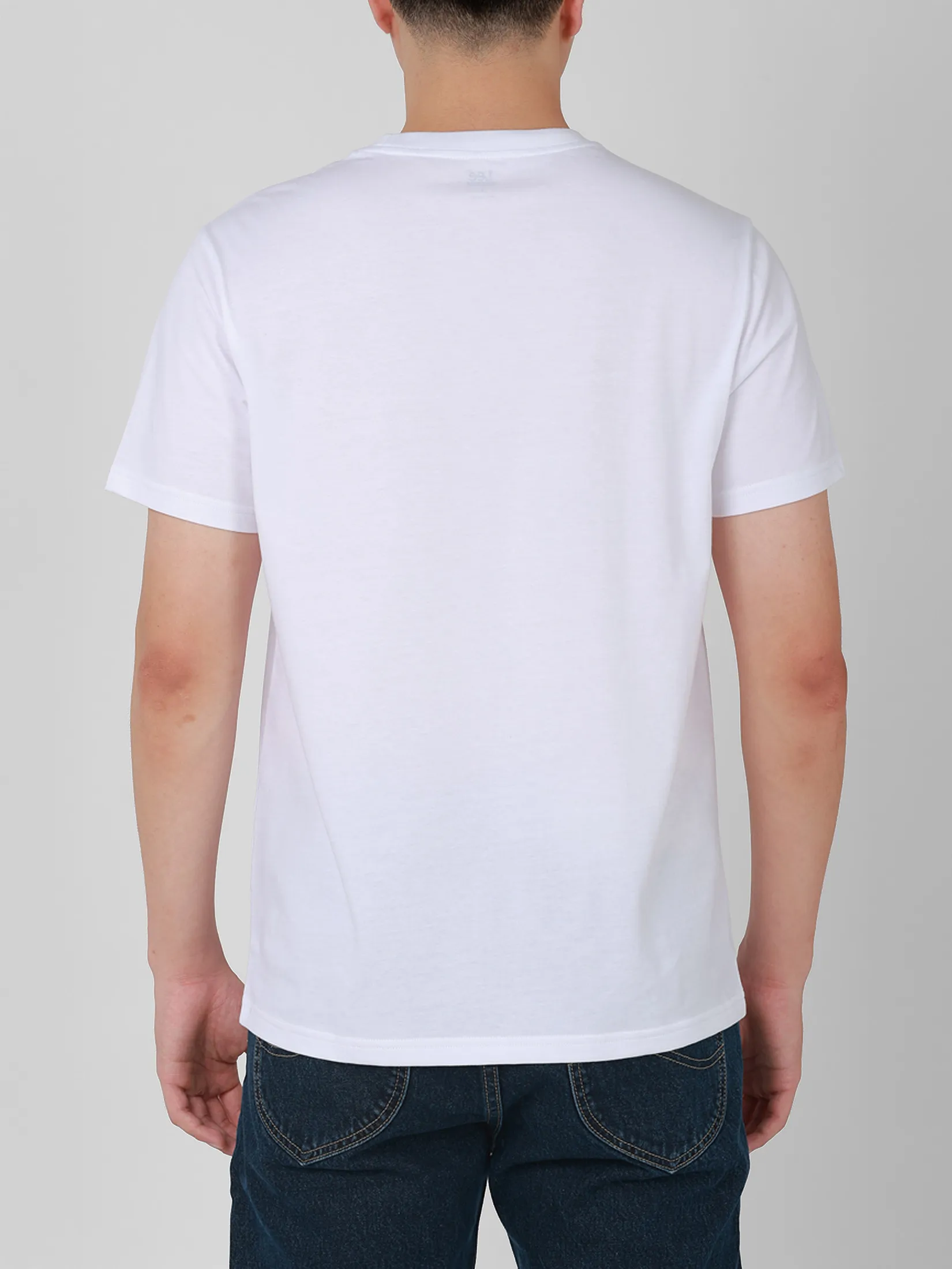 LEE Men s Tee Short Sleeve Regular Fit White