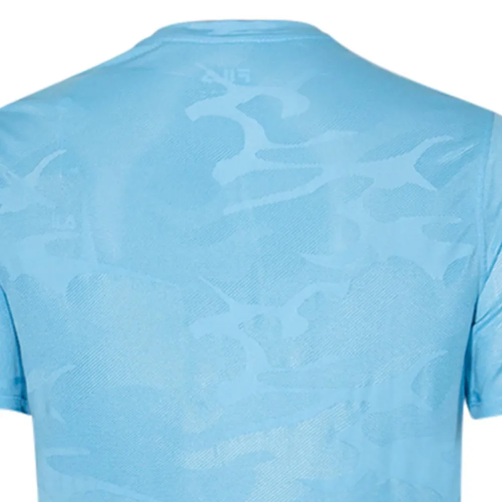 FILA Men Training T-Shirt Active Blue - FI039AP058EITH