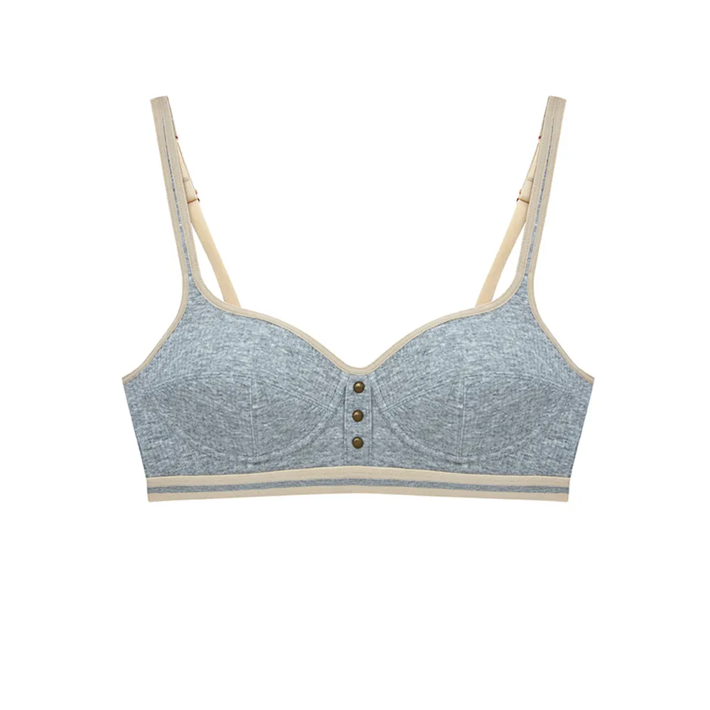 SABINA Palette of the Earth Wireless Bra Style No.SBT1104SL - Grey Top Dye