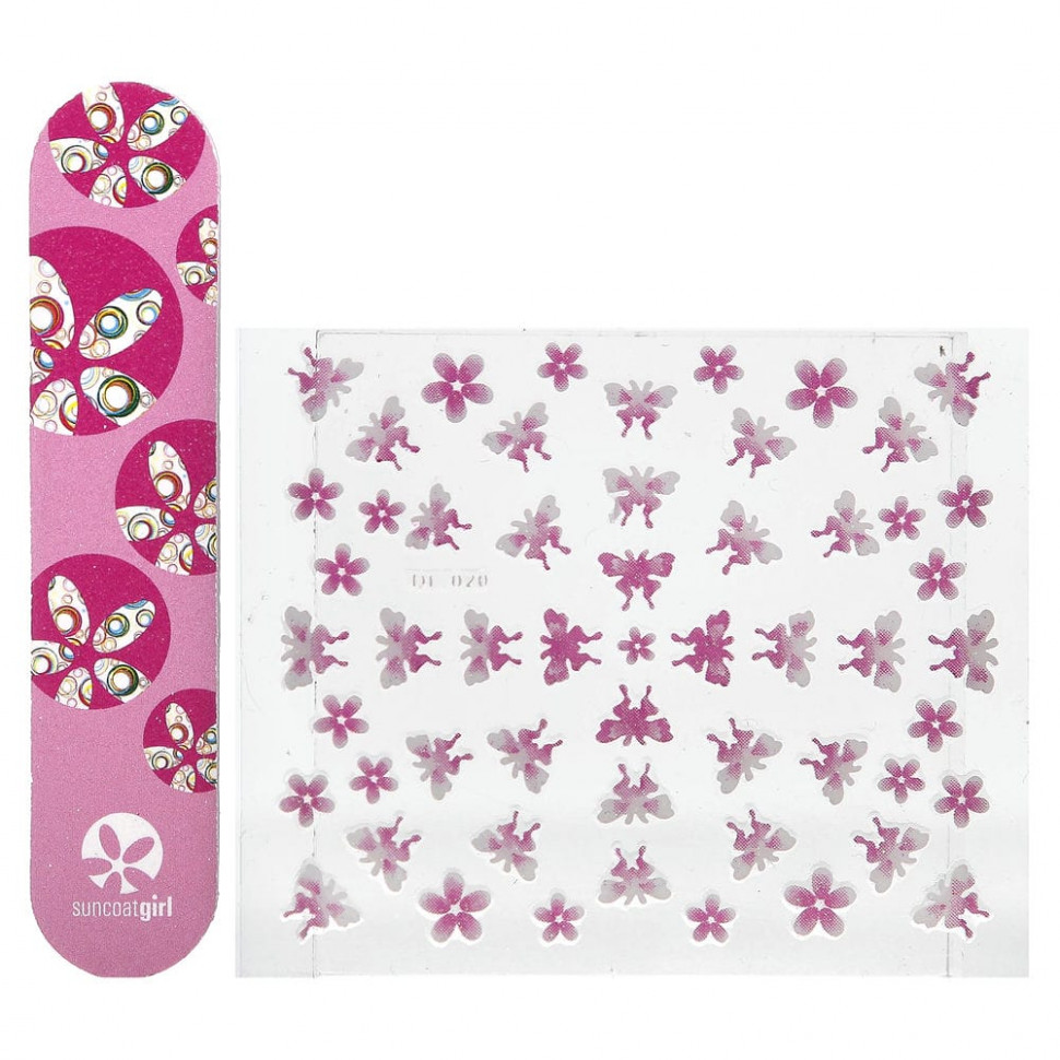 SuncoatGirl, Merry Mini, набор для маникюра, 10 шт. по 2 мл (0,07 жидк. унции)