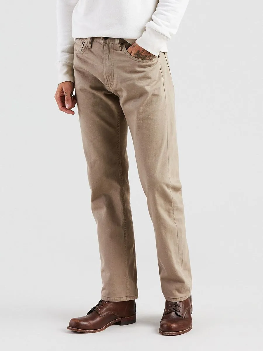 LEVI'S 505 Regular Timberwolf Saturated Slub Jeans 005050718 Beige