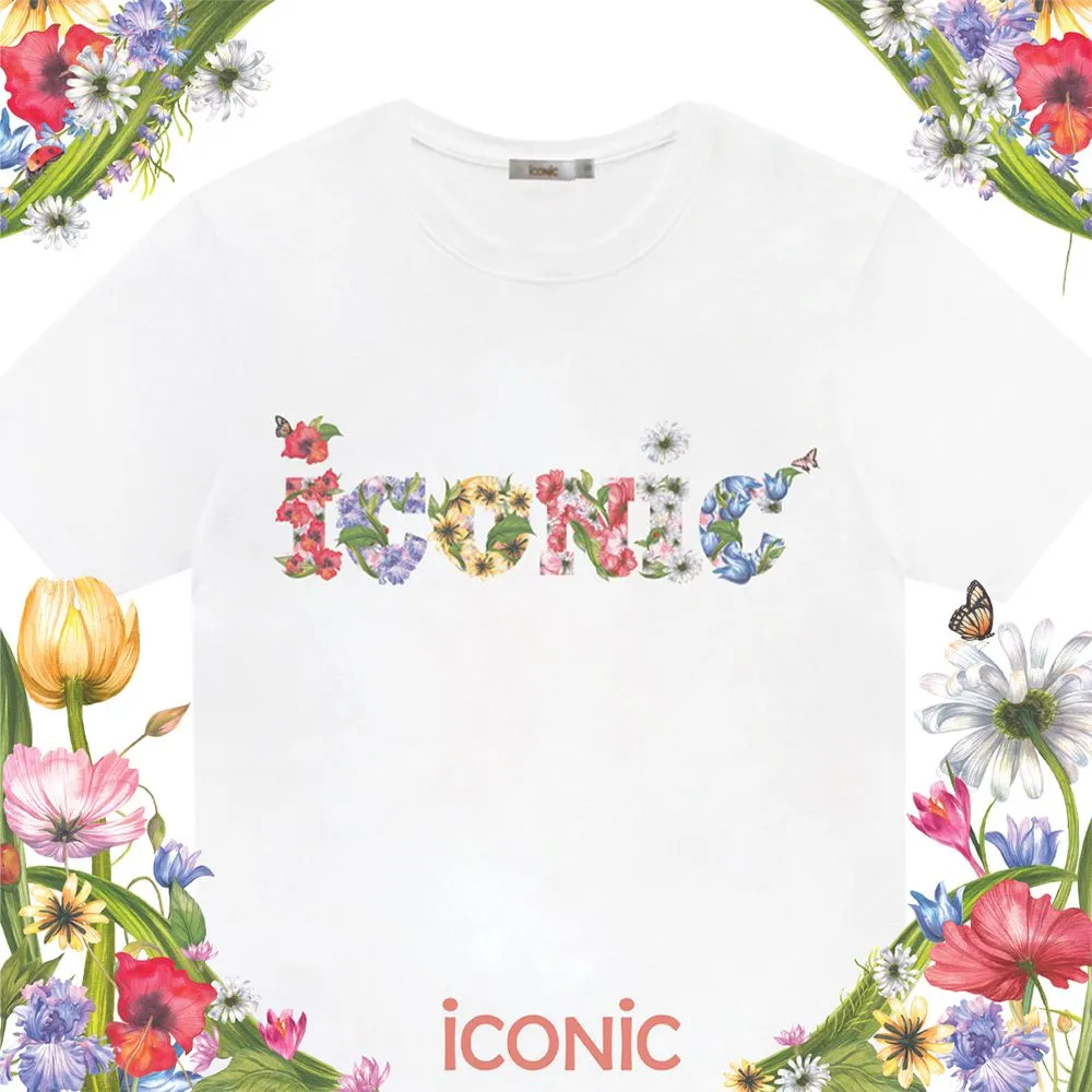 ICONIC WHITE FLORESCENCE T-SHIRT