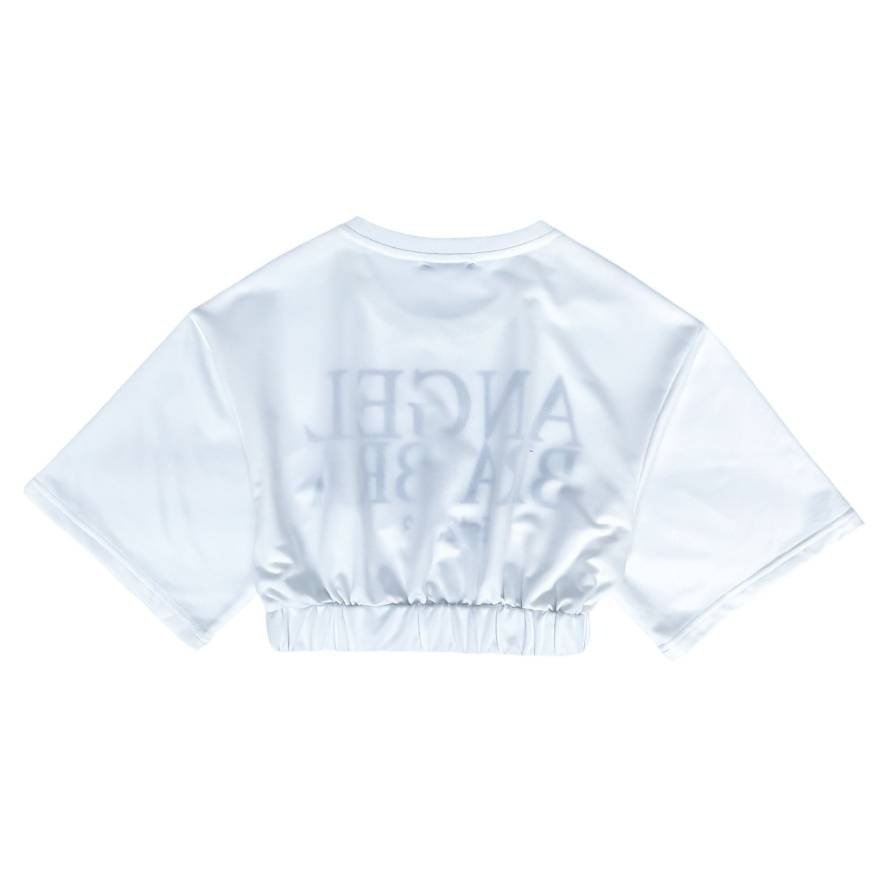 Angel Bra Bra Oversize Cropped Dumpling White