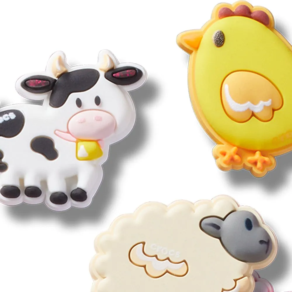 CROCS Jibbitz Shoes Charm Farm Friend Animals 5-Pack Multi color - CR024AC844EKTH