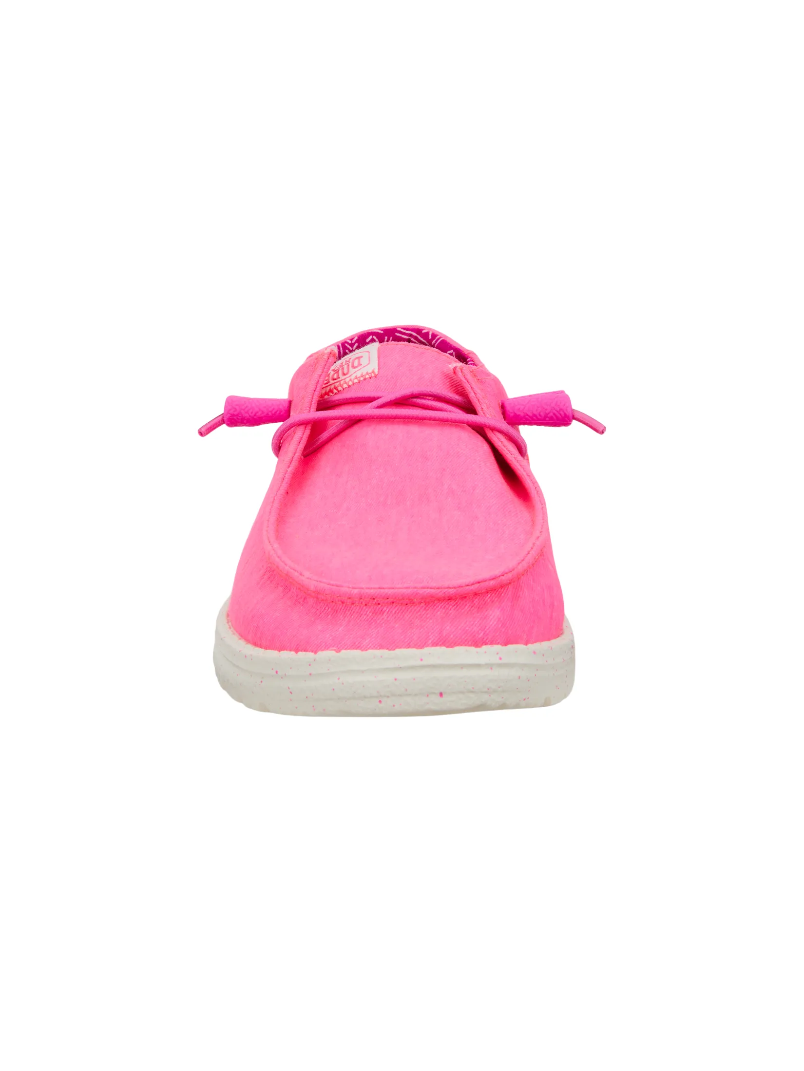 HEYDUDE WENDY STRETCH CANVAS  - NEON PINK