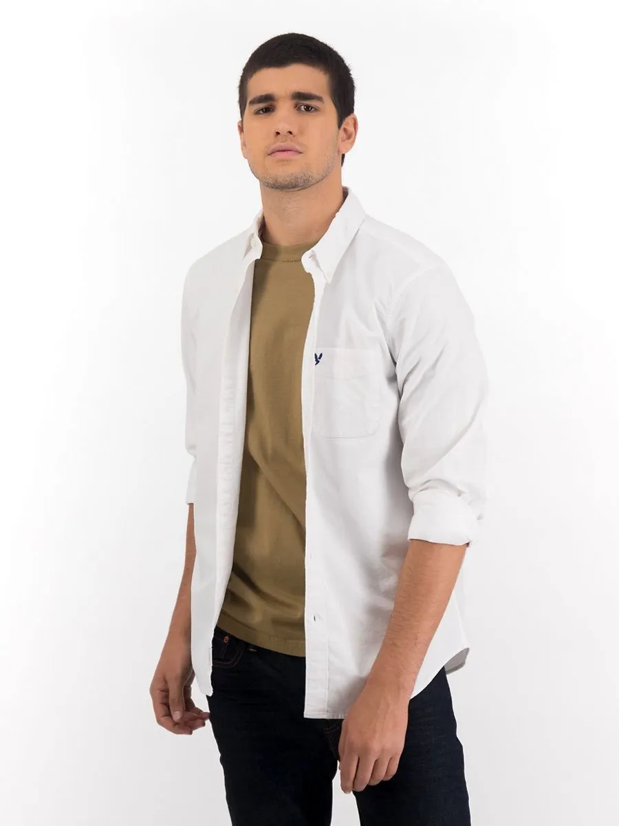 AMERICAN EAGLE 2178 INT SF BTD STRETCH YD OXFORD 100 WHITE