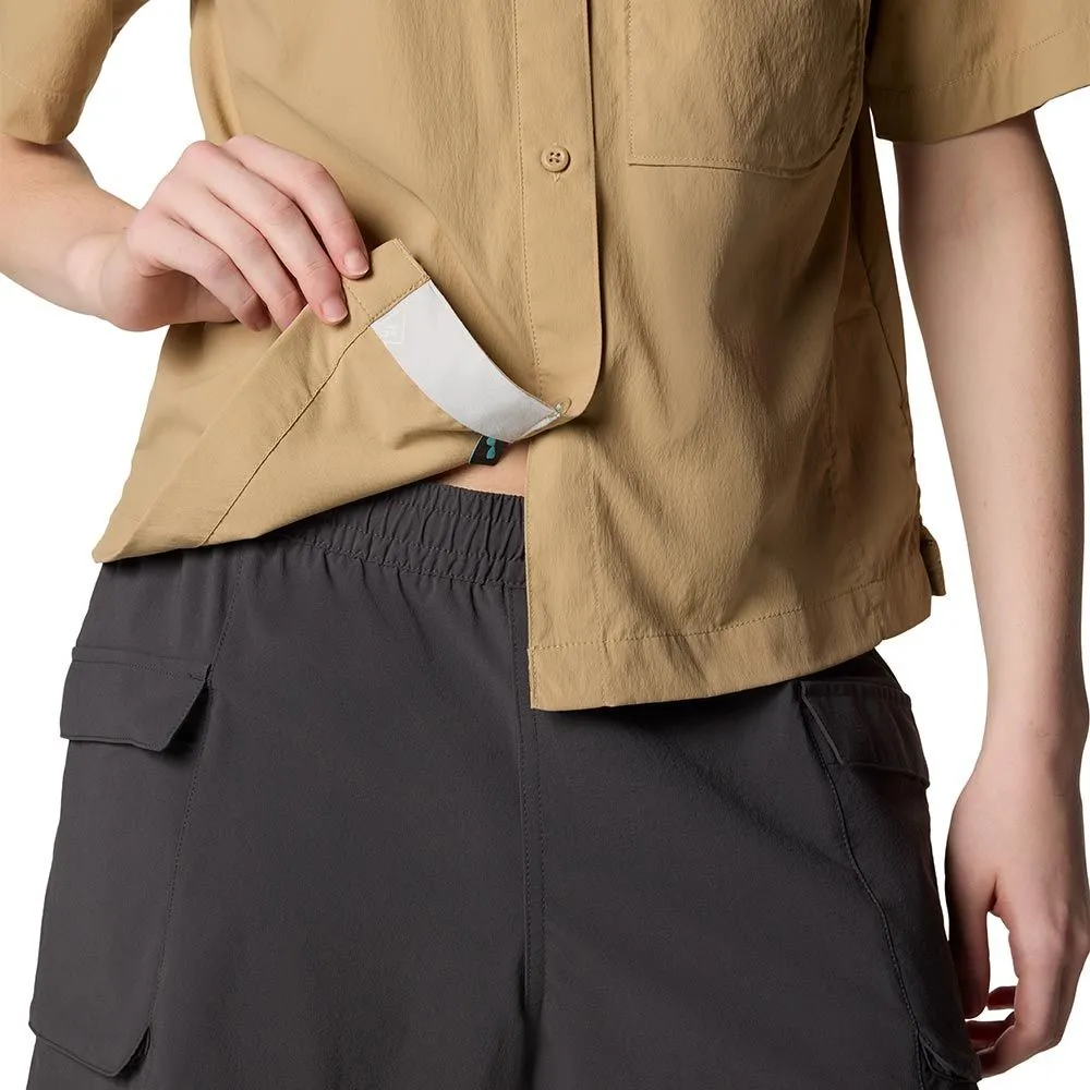 COLUMBIA Women Shirt PFG Wild Cast™ Short Sleeve Brown - CO399AP829EKTH