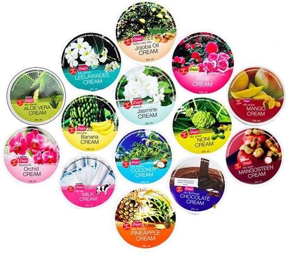 Отбеливающий крем для тела с ананасом Banna 250 мл