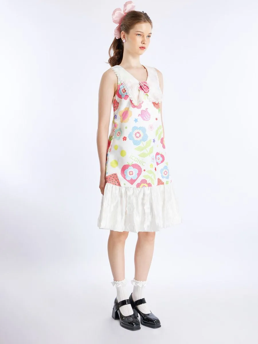 ICONIC WOMAN WHITE LOLAR DRESS