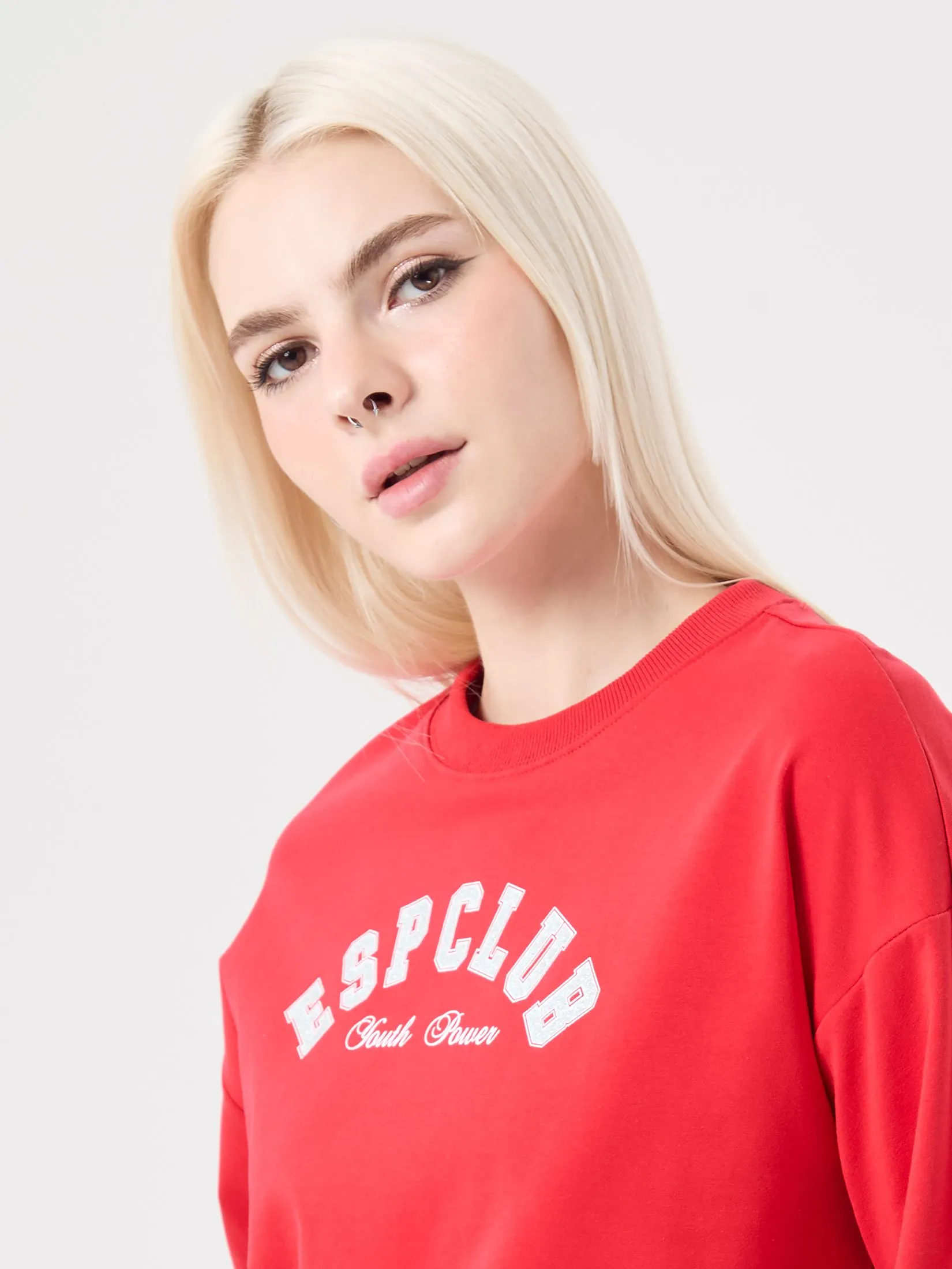 ESP Sweatshirt Women Red