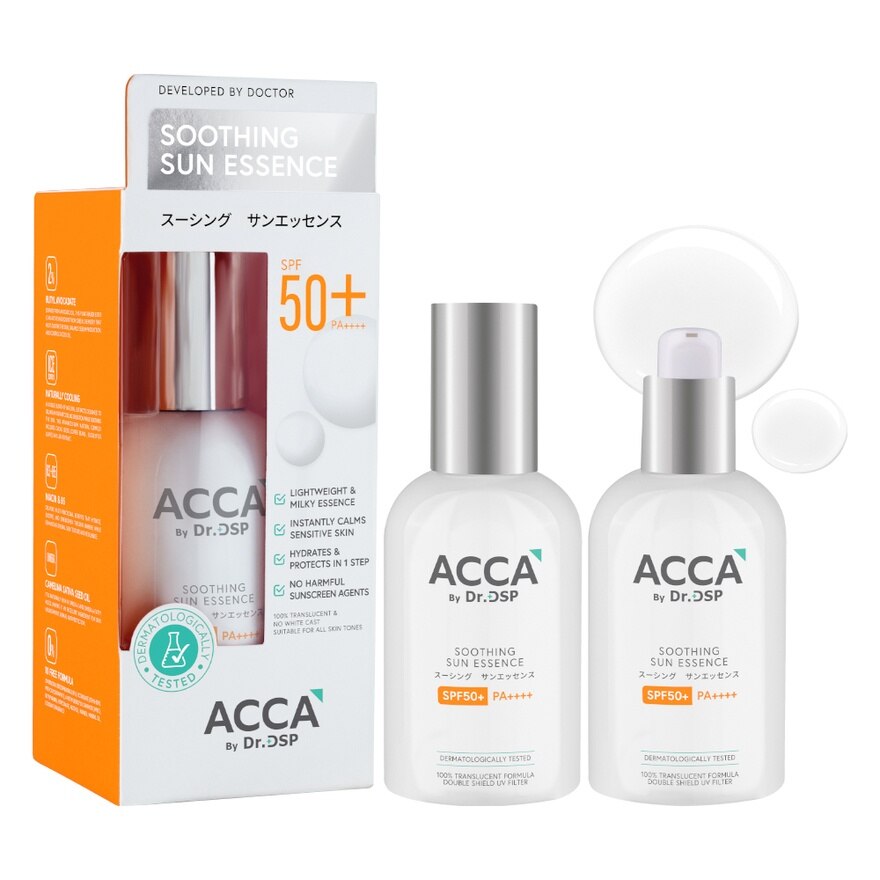 ACCA by Dr.DSP Soothing Sun Essence SPF50+ PA++++ 40ml.