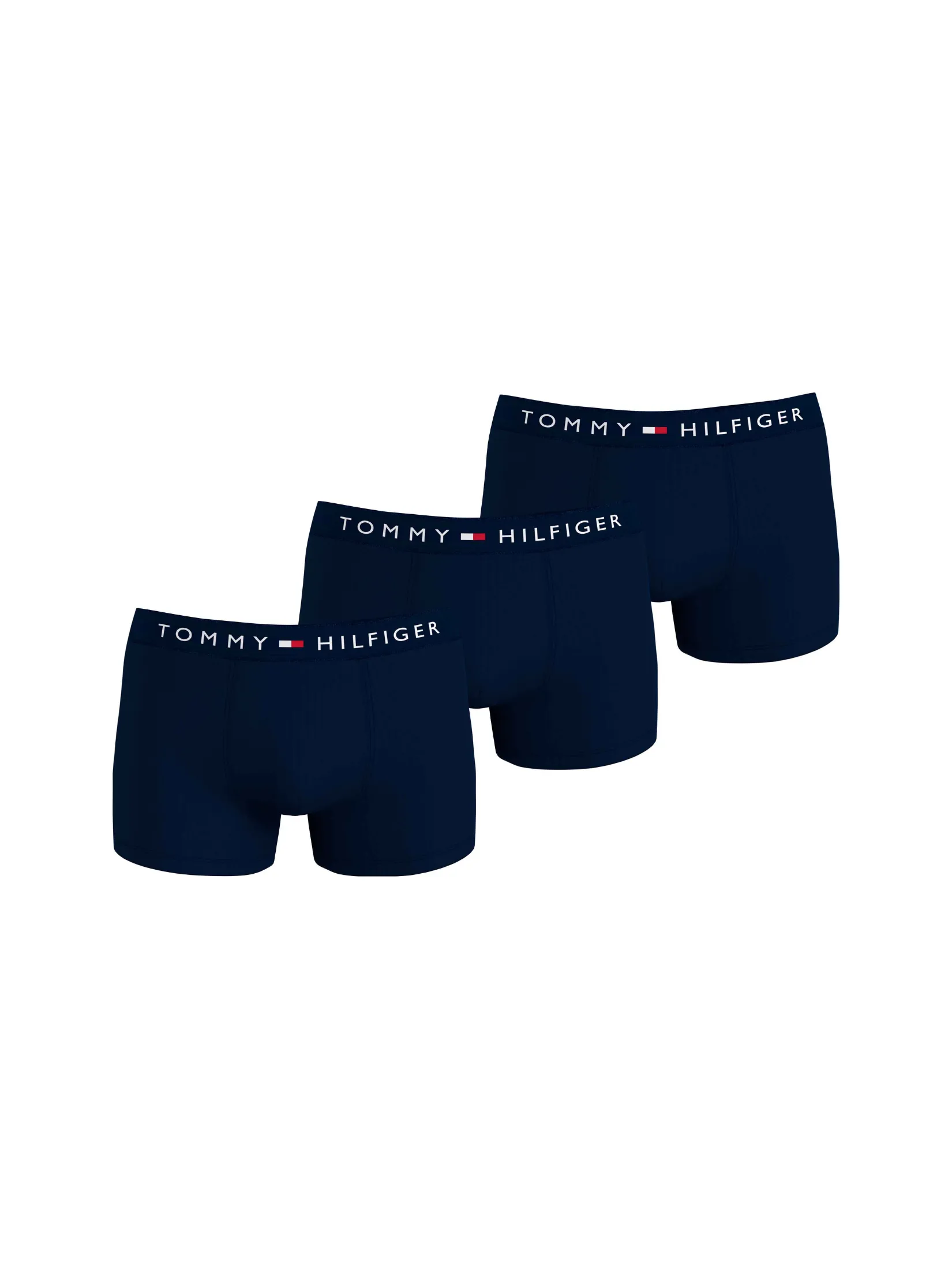 TOMMY HILFIGER MEN TRUNKS BLUE (PACK 3)