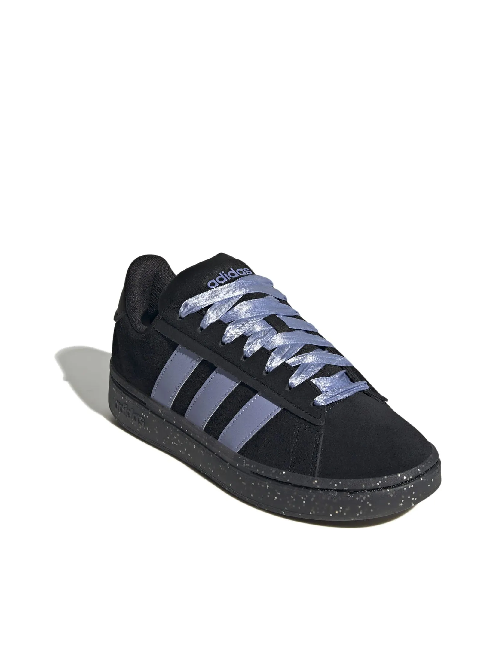 ADIDAS Women Shoes Grand Court Alpha Core Black / Blue Spark Met. / Blue Spark