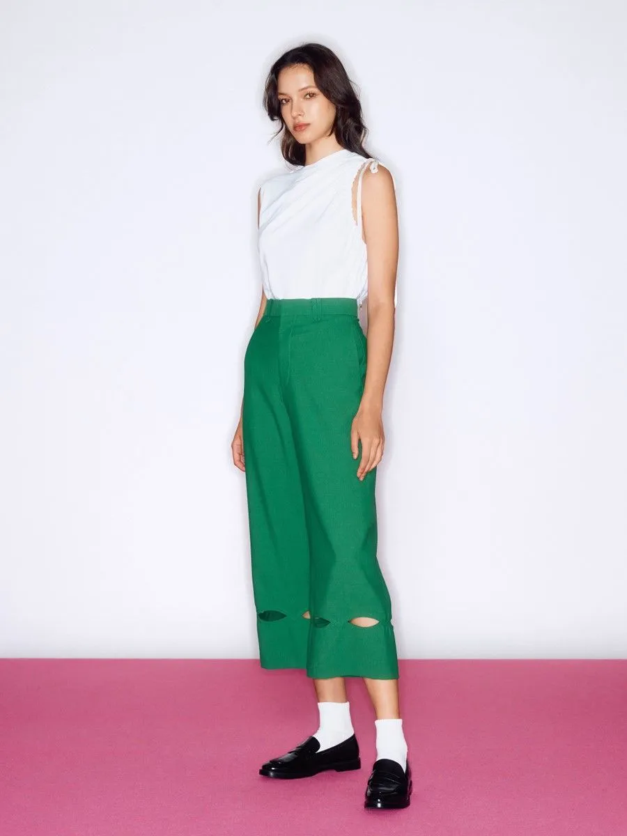 ASV (RS24) Melanie Women Culottes Pants Green