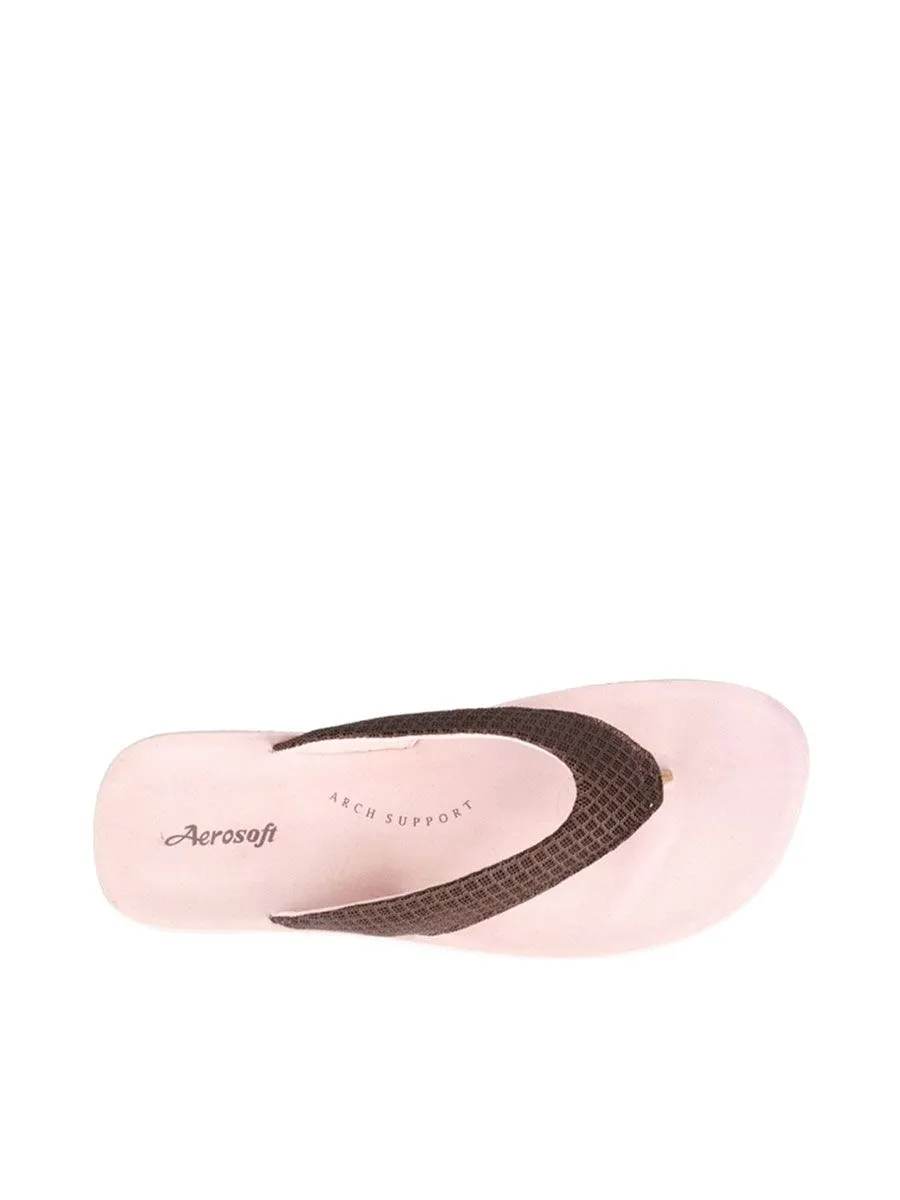 AEROSOFT Flip Flop FW8164 Brown Size 40