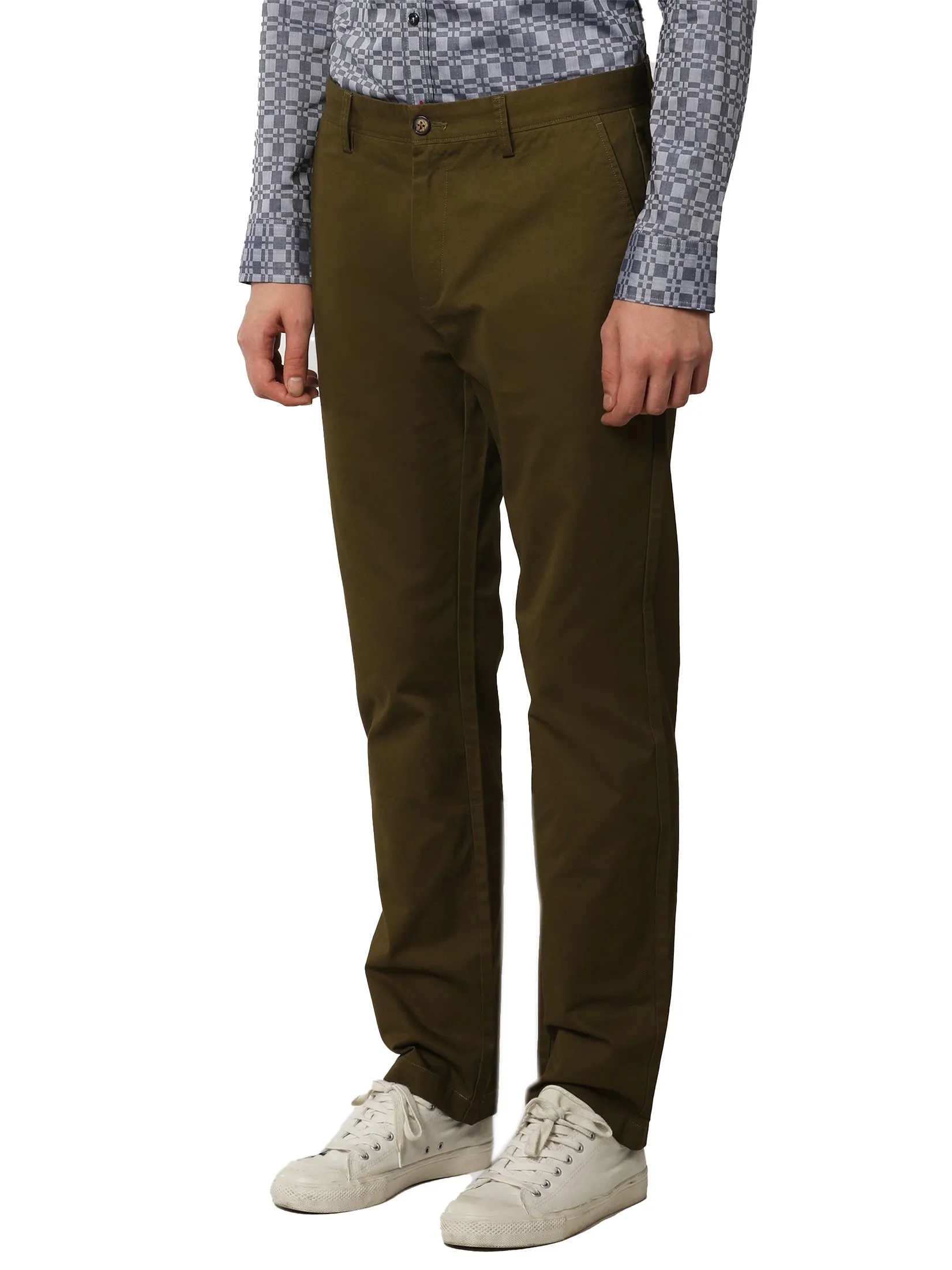 JOHN HENRY Men's Pants (Regular Fit) MERRIMENT Olive