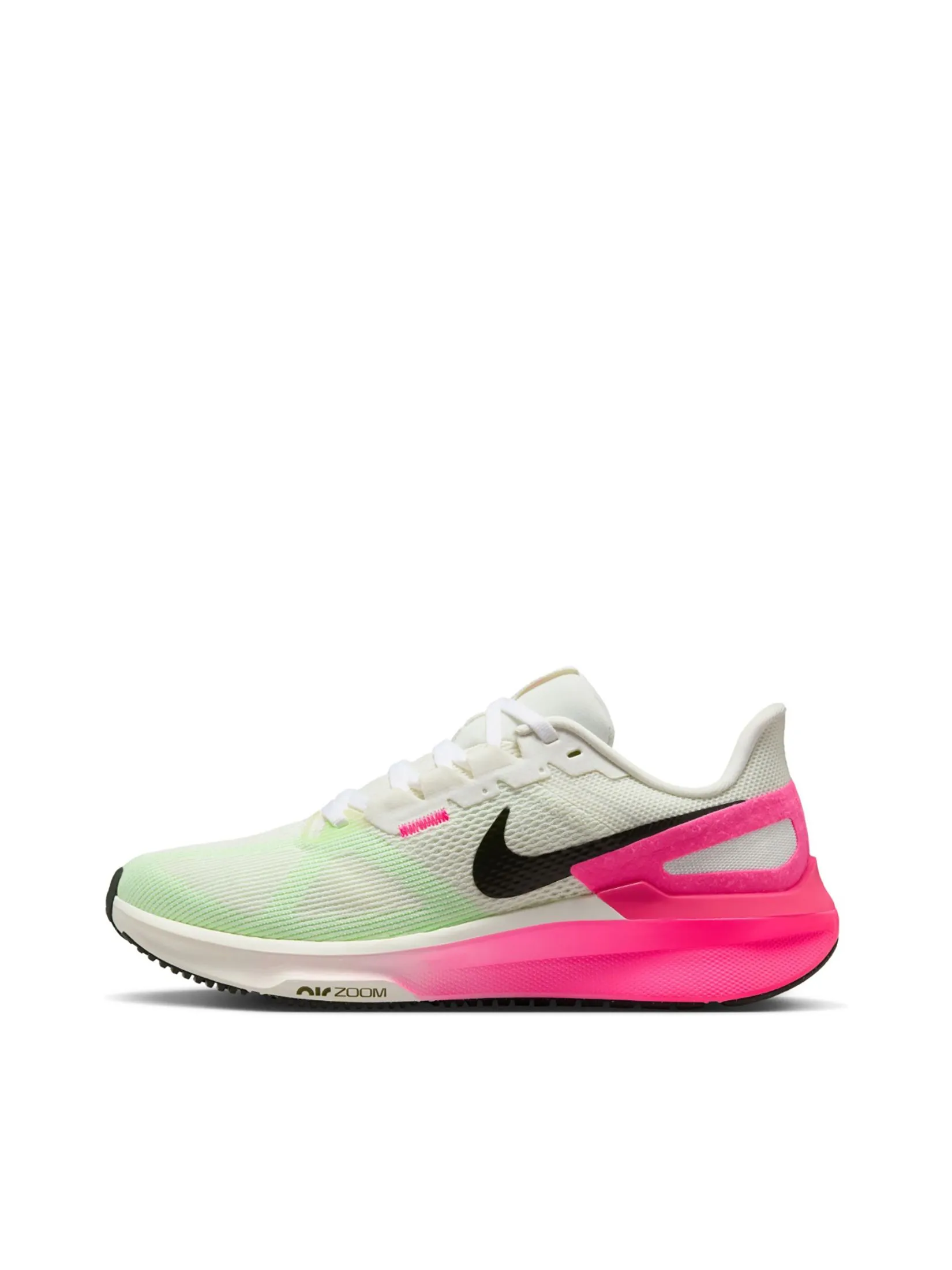 NIKE Women Running Shoes Structure 25 IB7452-100 Sail/Sequoia-Hyper Pink-Bright Crimson