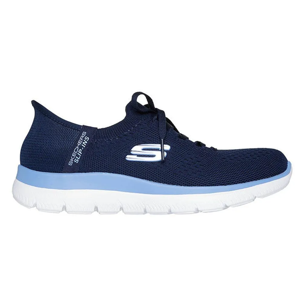 SKECHERS Women Casual Shoes Slip-ins®: Summits - New Daily Navy - SK108SH834EETH