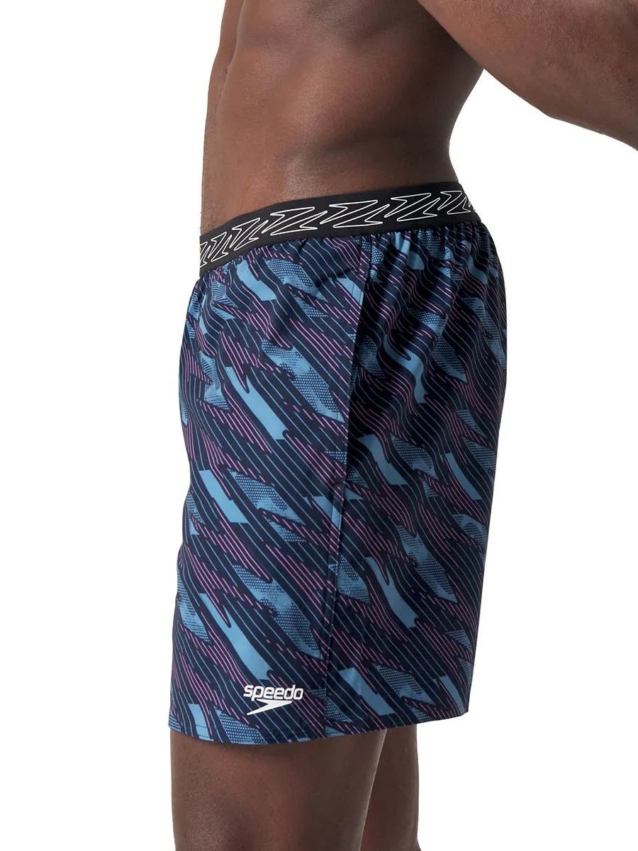 SPEEDO Men Watershorts Hyper Boom Band Printed 16'' Navy - SP111SP102DZTH