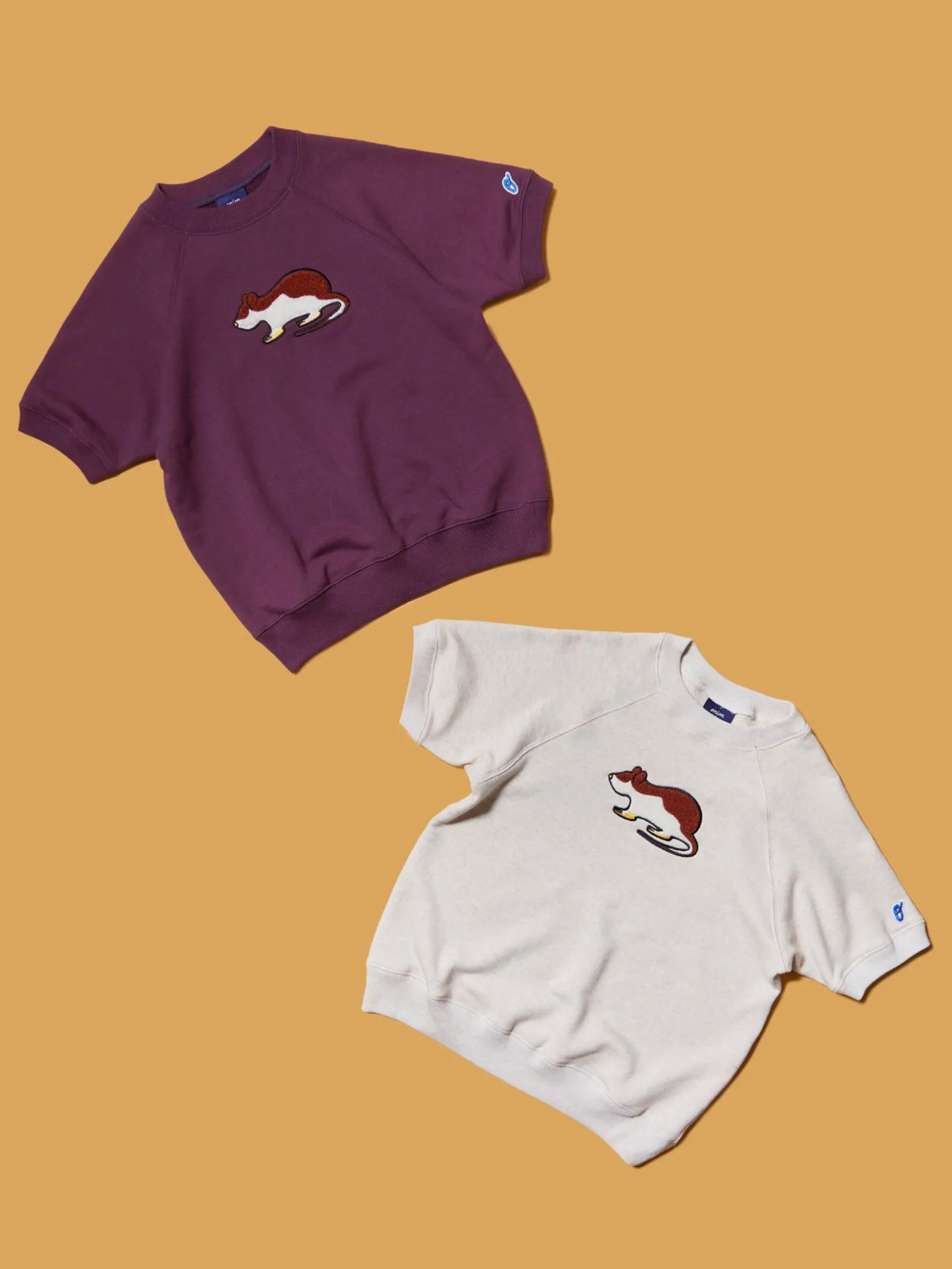 ONION COLLECTION Men Sweatshirt Short Sleeve - Rat