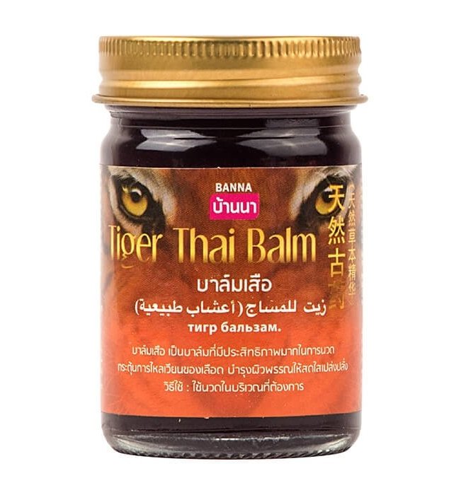Тигровый бальзам Banna 50 или 200 гр