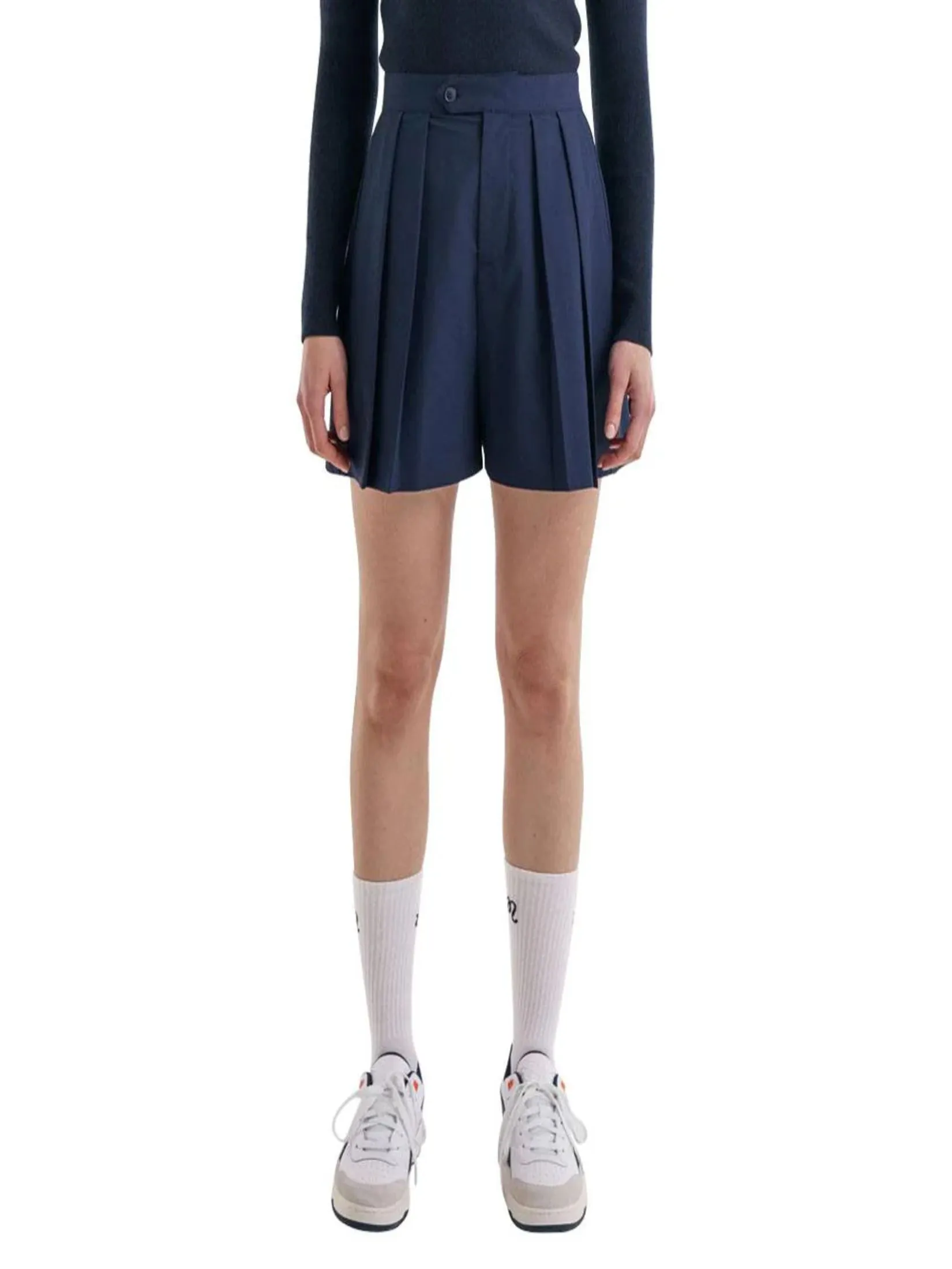 MALBON GOLF MARINA SHORTS IN NAVY