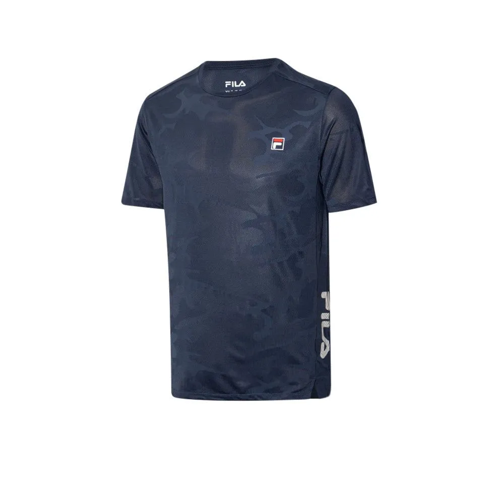 FILA Men Training T-Shirt Active Blue - FI039AP060EITH