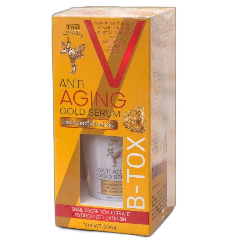 Антивозрастная улиточная сыворотка с золотом Thai Kinaree 30 мл