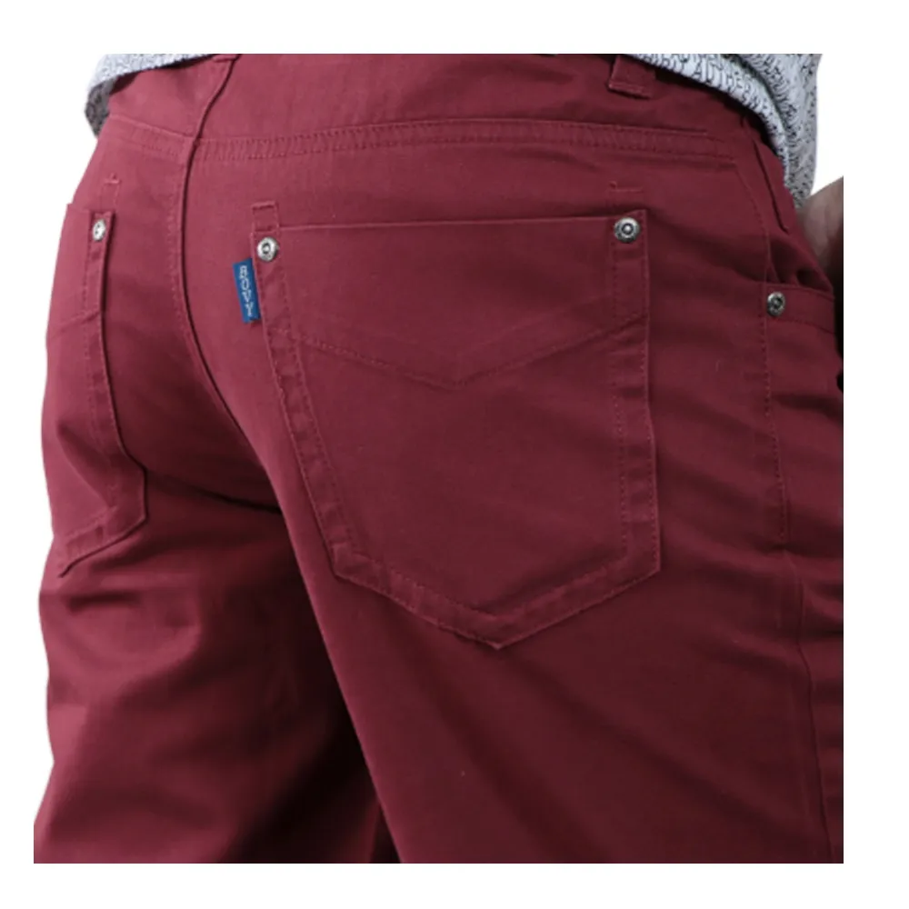 BOVY 1036-SHORT CHINO CRIMSON
