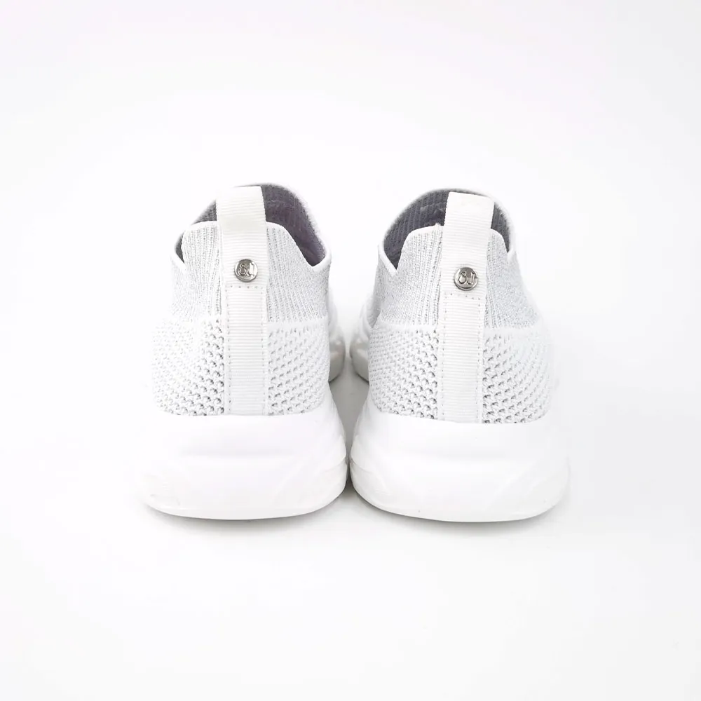 ST.JAMES SNEAKERS BRISTOL WHITE/SILVER