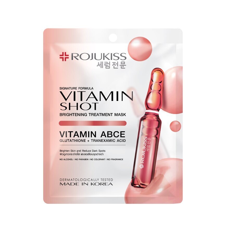 Rojukiss Vitamin Shot Brightening Treatment Mask 1'S