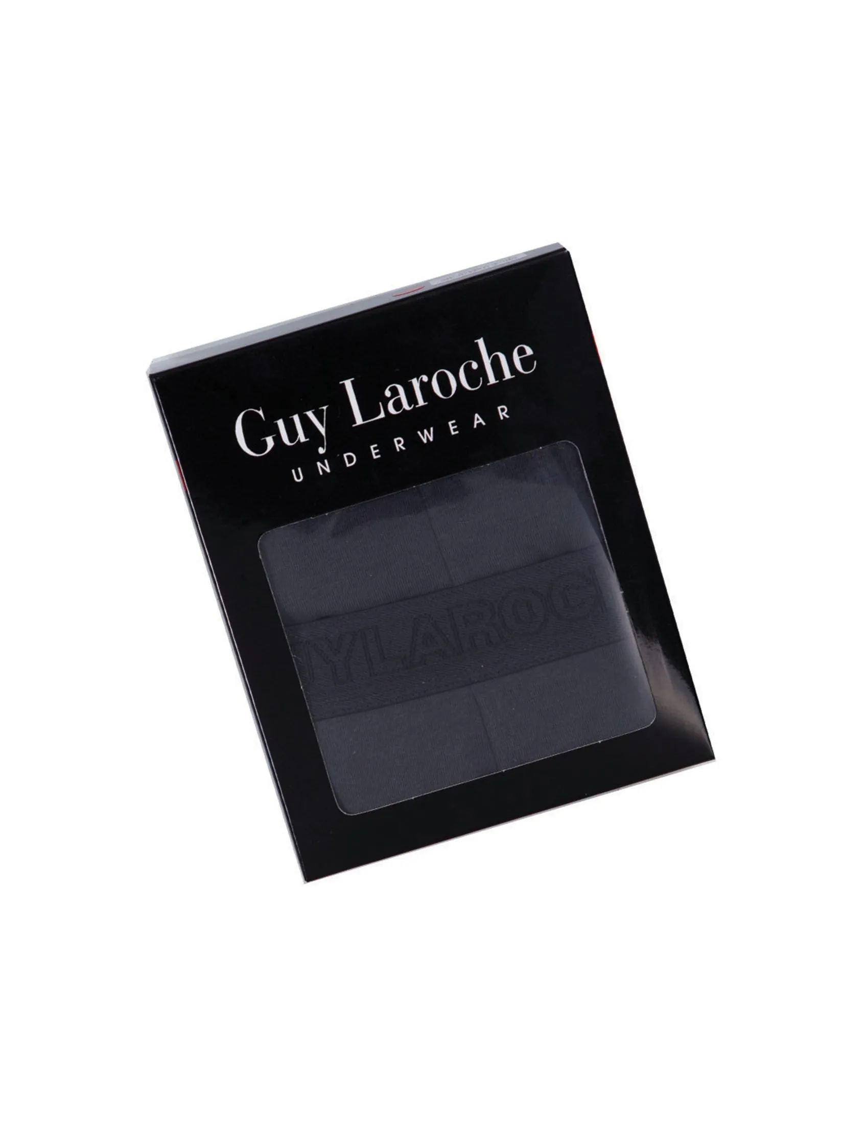 GUY LAROCHE INNERWEAR Men TRUNKS Underwear PACK 2 Pcs. - Grey