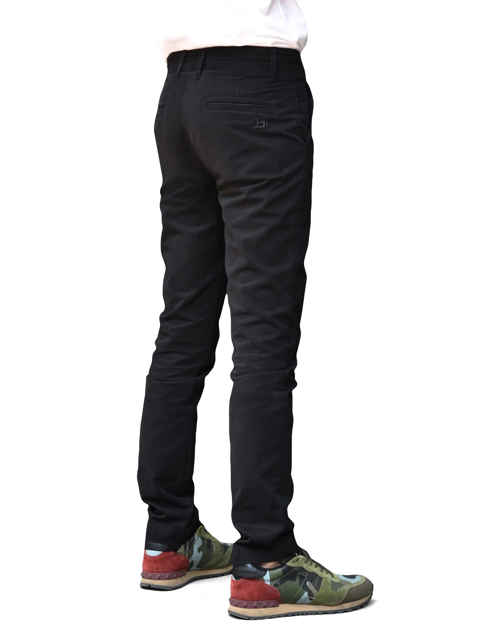 SIMPLE&RAW Timber Chino Pants Sk814 Black
