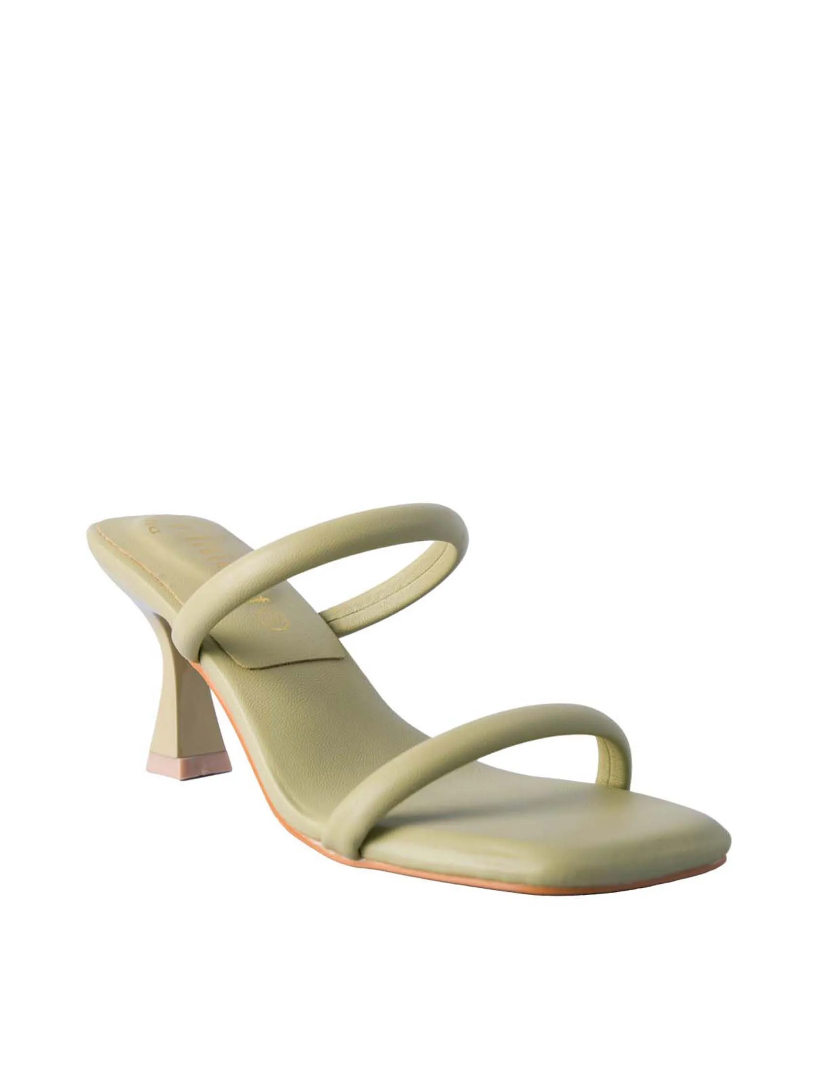 VILLAINS SF HOSTA Women's Comfort Heeled Sandals GREEN