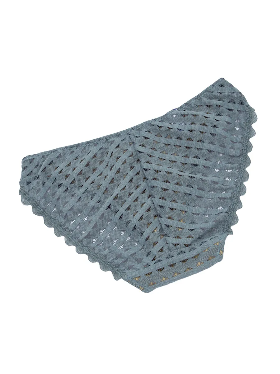 SABINA MAGGIE MAE CALL ME YOUR DARLING BIKINI PANTY - GREY