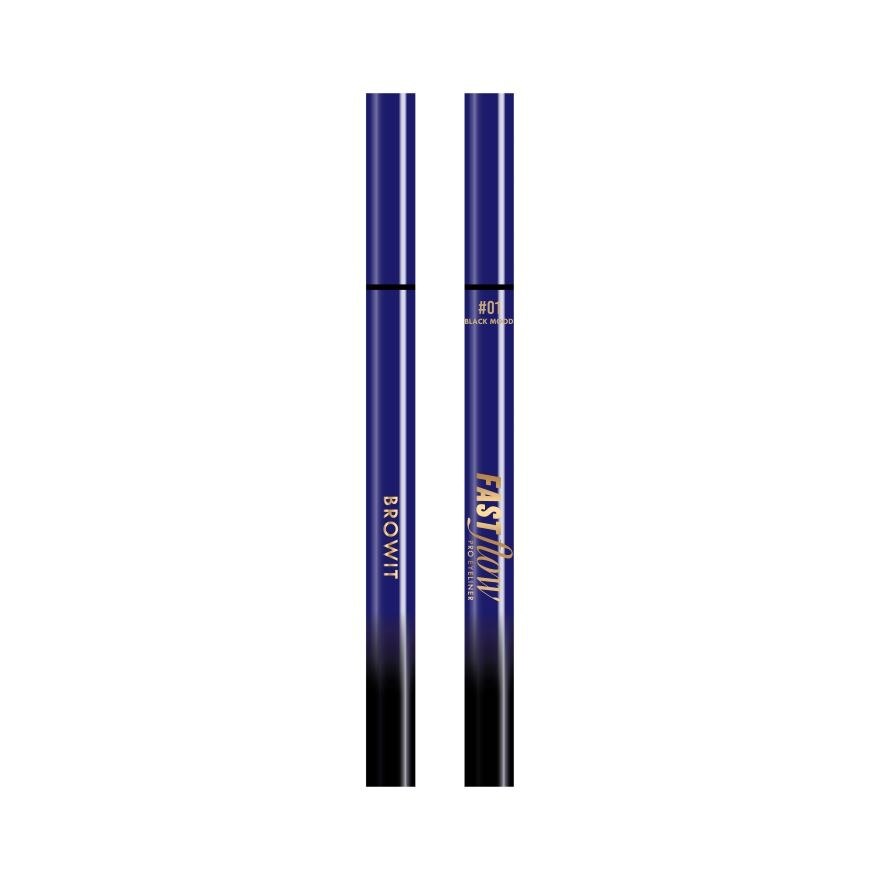 Browit Fast Flow Pro Eyeliner 0.55ml 01
