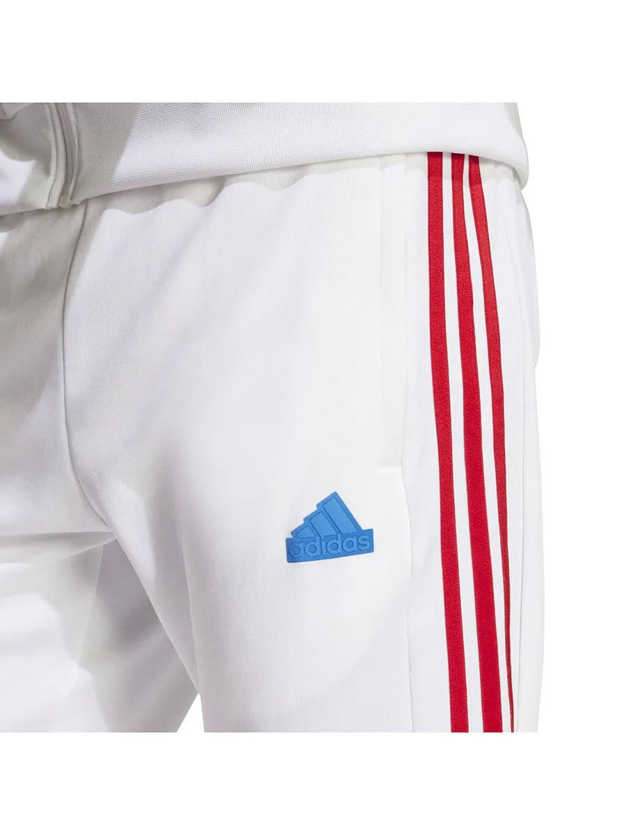 ADIDAS Men Joggers House of Tiro Nations Pack IY4515 White / Better Scarlet / True Blue