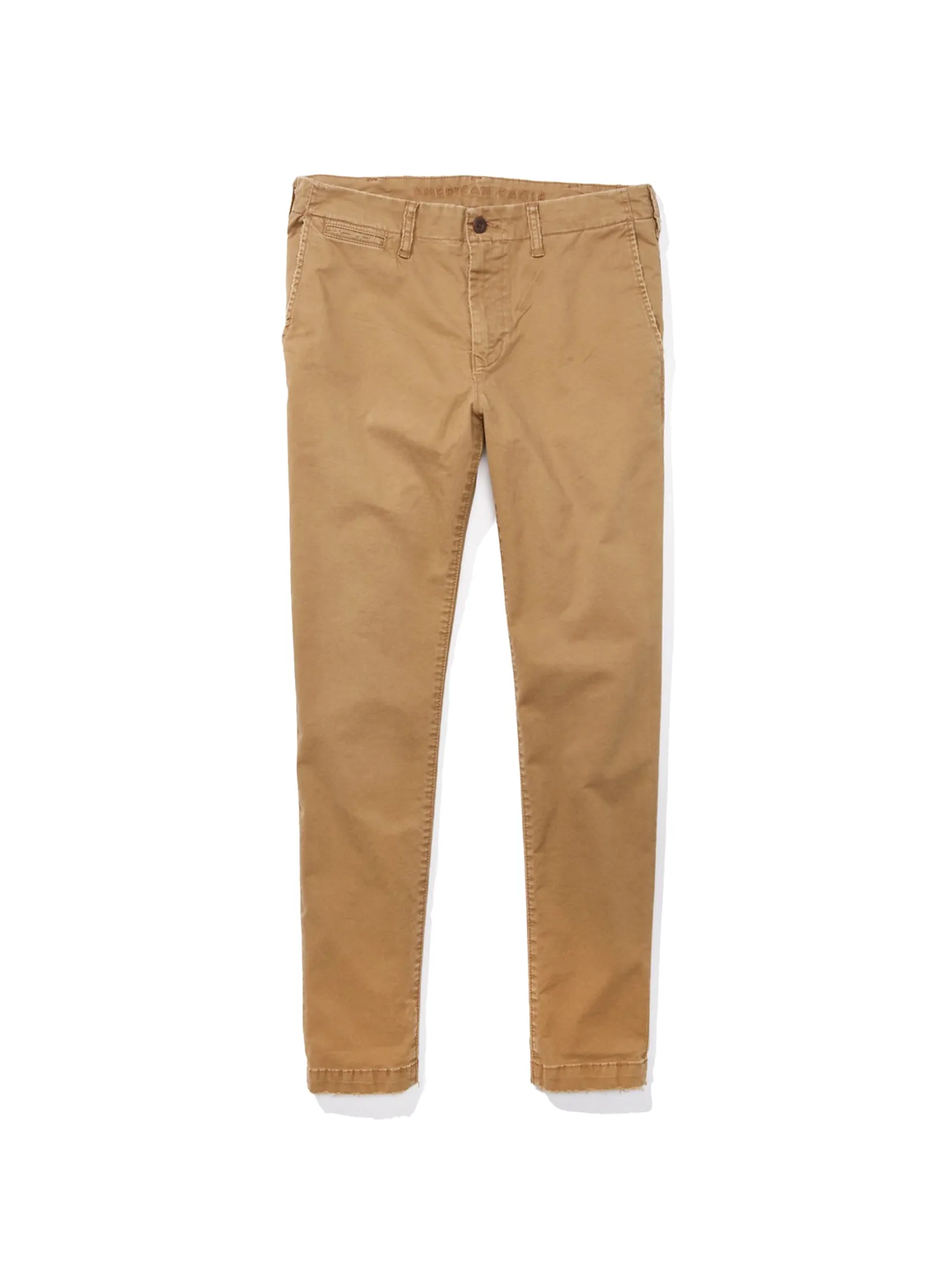 AMERICAN EAGLE MEN 4720 ATHLETIC SKINNY LIVED IN KHAKI 238 TOASTED ALMOND