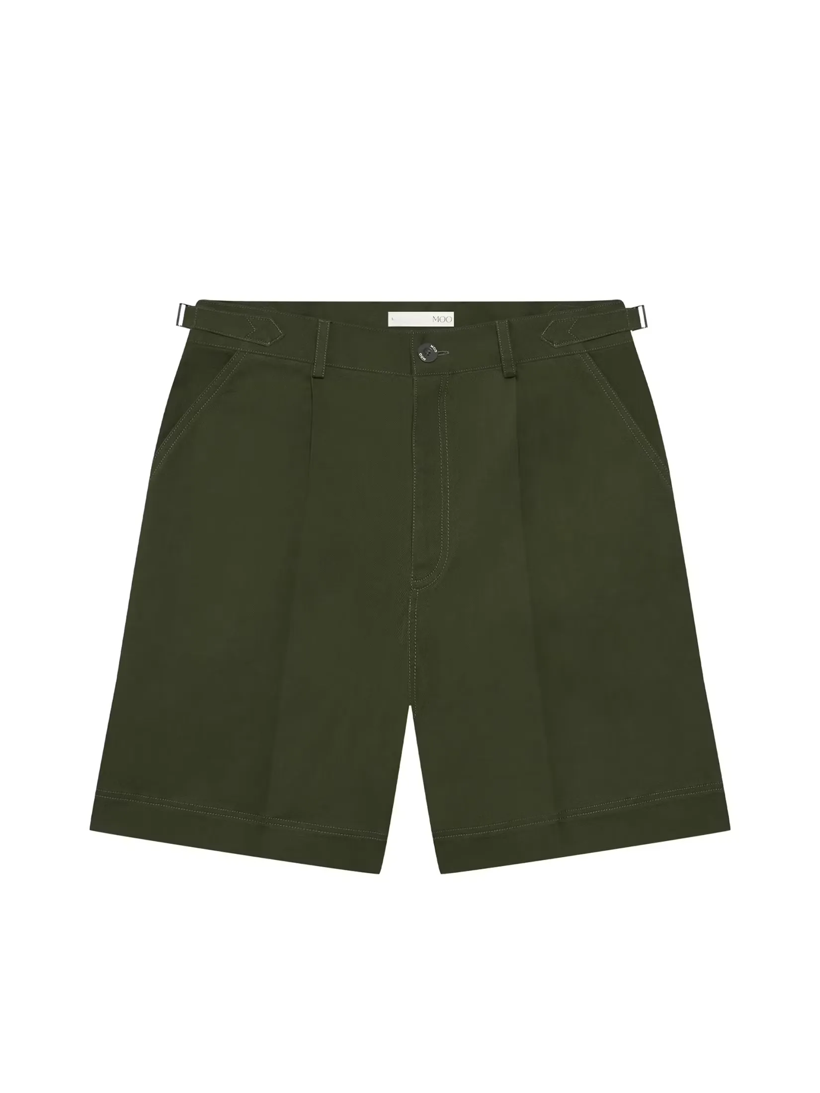 MOO [MOO 6/25] Classic Tailored Shorts Green